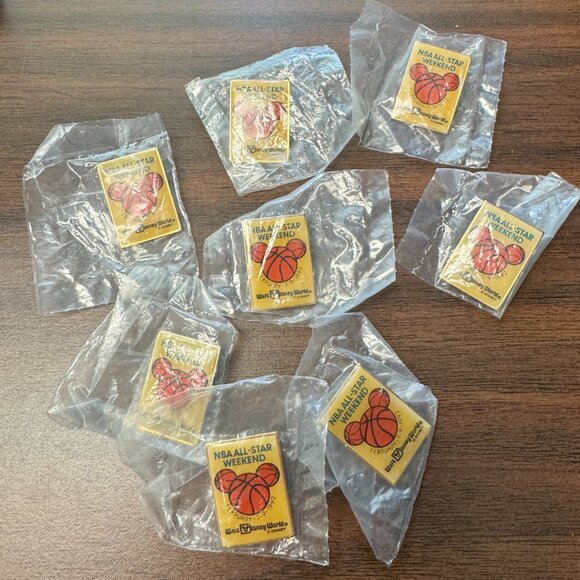 NEW WDW NBA Basketball All-Star Weekend Feb 7-9 1992 Pin DISNEY 7 available! - Picture 2 of 3